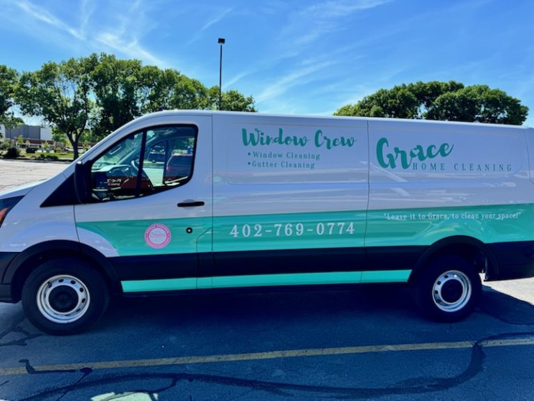 Grace Window Cleaning Crew Van (Omaha and Surrounding areas)